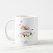 Tasse für die Mutter des Bräutigams | Danke (Links)