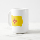 Tasse für die neue Flagge Mexikos (Vorderseite Links)