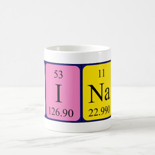 Tasse für die periodische Tabelle Hinata (Mittel)