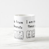 Tasse für die periodische Tabellenbezeichnung (Mittel)