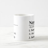 Tasse für die personalisierte Namensdefinition gib (Mittel)