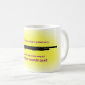 Tasse für die Schusswaffensicherheit (VorderseiteRechts)