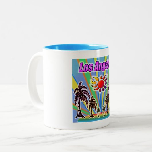 Tasse für die SommerLiebe Los Angeles (Vorderseite Links)