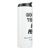 Tasse für die sonnige Ruhestandsreise (Nach links gedreht)