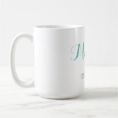 Tasse für die Tante des Kaffees (Links)