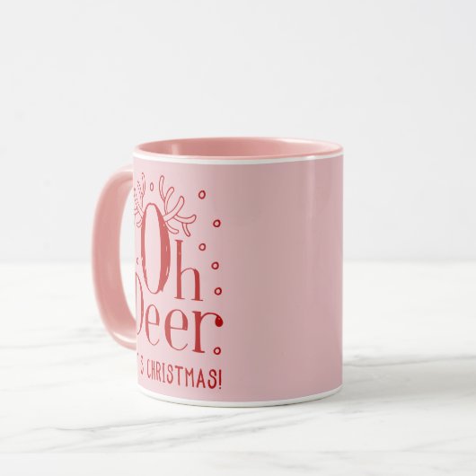 Tasse für die Weihnachtsbilderkaffee (Vorderseite Links)