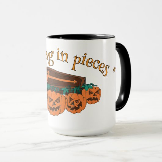 Tasse für ein Halloween-Geschenk (VorderseiteRechts)