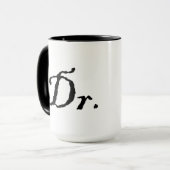 Tasse für einen Doktor (Vorderseite Links)
