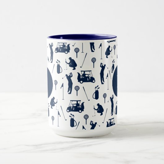 Tasse für einen Golfer (Zentrum)