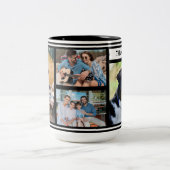 Tasse für einfache benutzerdefinierte Familienfoto (Mittel)