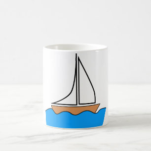 Tasse für einfaches Schiff