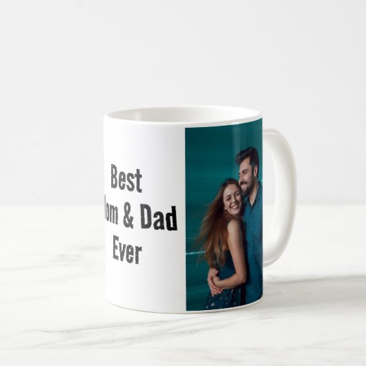 Tasse für Eltern - Beste Mama und Vater je (VorderseiteRechts)