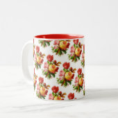 Tasse für englische Rose (Vorderseite Links)