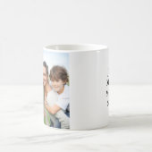 Tasse für Familiennamen von Fotos (Mittel)
