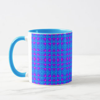 Tasse für farbenfrohe 3D Digital Art