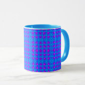 Tasse für farbenfrohe 3D Digital Art (VorderseiteRechts)