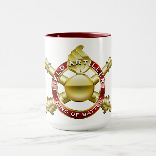 Tasse für Feldartillerie (Zentrum)