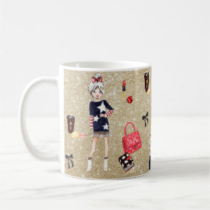 Tasse für fernsehsüchtige Kaffeekochen