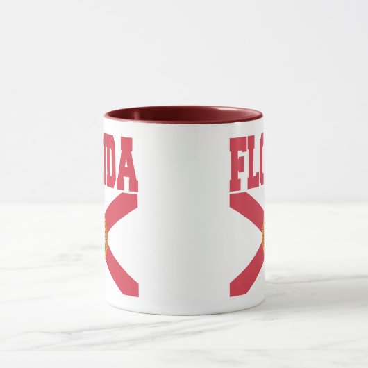 Tasse für Flaggen des Staates Florida (Zentrum)