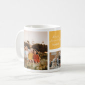 Tasse für FotoCollage - Beste Familie (Vorderseite Links)