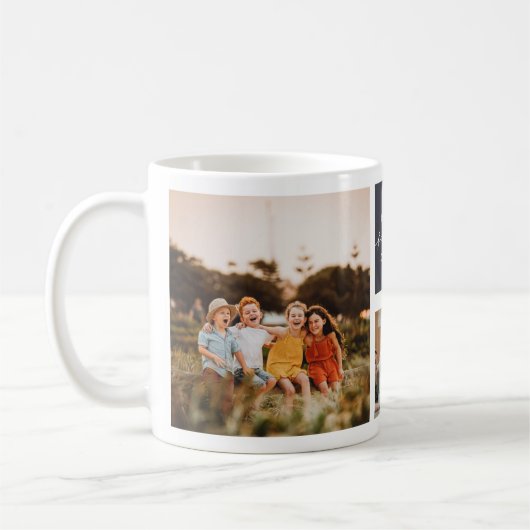 Tasse für FotoCollage - Beste Familie (Links)