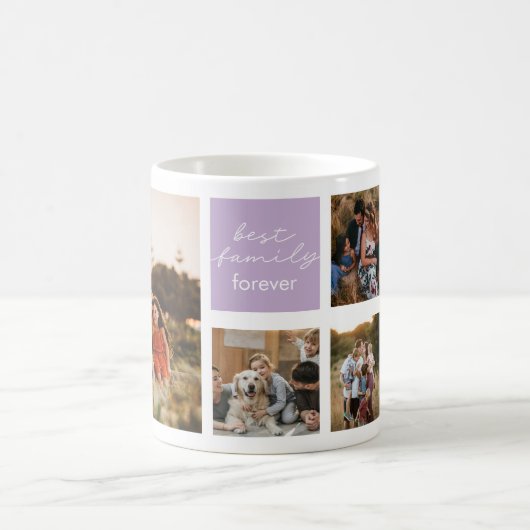 Tasse für FotoCollage - Beste Familie (Mittel)