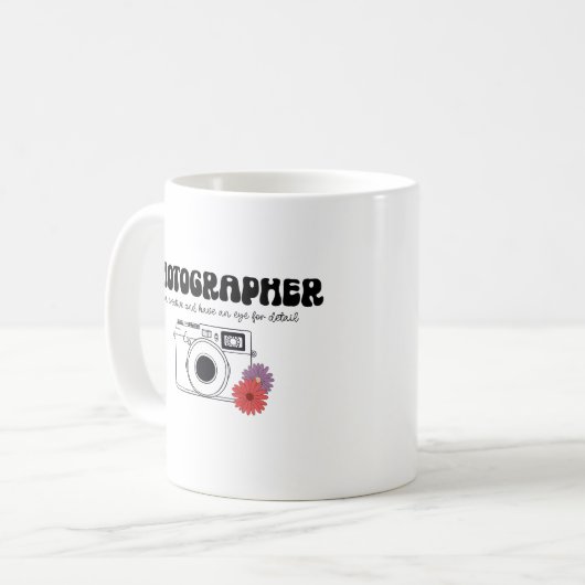 Tasse für Fotografen (Vorderseite Links)