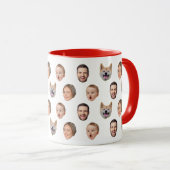 Tasse für Fotos mit benutzerdefinierter Oberfläche (VorderseiteRechts)