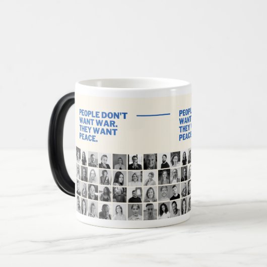 Tasse für Frieden (Vorderseite Links)