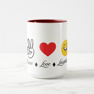 Tasse für Frieden