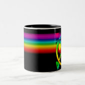 Tasse für Frieden und Liebe (Mittel)