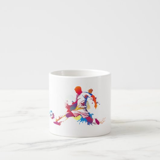 Tasse für Fußballfans (Vorderseite)