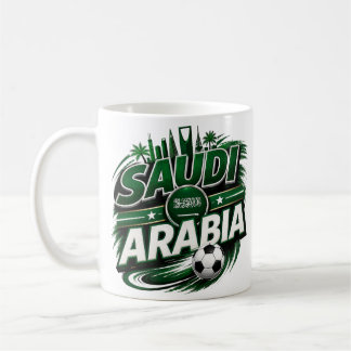 Tasse für Fußballfans aus Saudi-Arabien | Grüner F