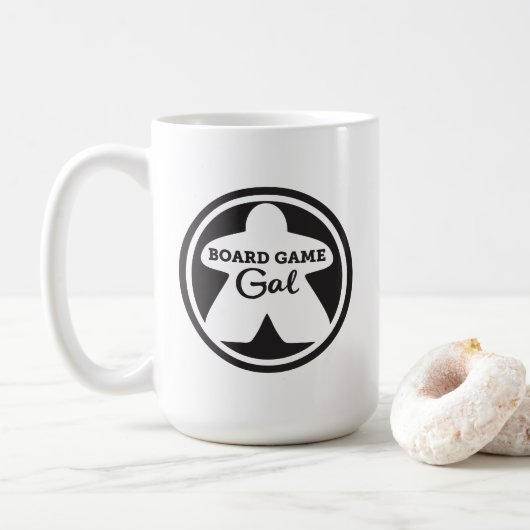 Tasse für Game Gal Black Frame (Mit Donut)