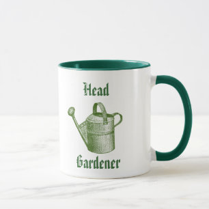 Tasse für Gartenarbeit im traditionellen Vintagen