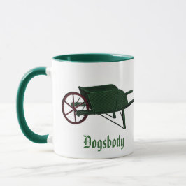 Tasse für Gartenarbeit im traditionellen Vintagen 