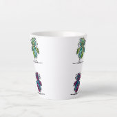 Tasse für Geschenke (Bunte Whimsikvögel 01) (Vorderseite)