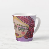 Tasse für Geschenke (Colorful Whimsical 03) (Rechte Ecke)