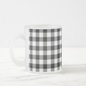 Tasse für Gingham-Kaffee (Links)