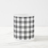 Tasse für Gingham-Kaffee (Mittel)