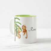 Tasse für grüne Affen (Vorderseite Links)