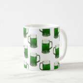 Tasse für grünes Bier - Tasse für Weißkaffee (VorderseiteRechts)
