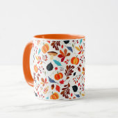Tasse für Herbstverlässe (Vorderseite Links)