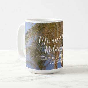 Tasse für Hochzeit von Palm Trees
