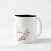 Tasse für Hochzeitsgeschenk (VorderseiteRechts)