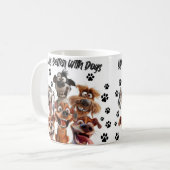 Tasse für Hundefreunde (Vorderseite Links)