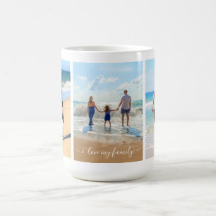 Tasse für Ihre Familienfotografie-Collage
