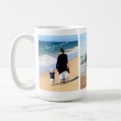 Tasse für Ihre Familienfotografie-Collage (Links)