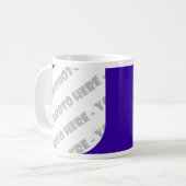 Tasse für Indigo Curves Foto - Erstellen Sie Ihre (Vorderseite Links)