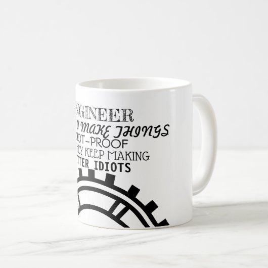 Tasse für Ingenieure (VorderseiteRechts)